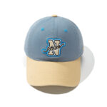 custom color block embroidery sun protection baseball cap