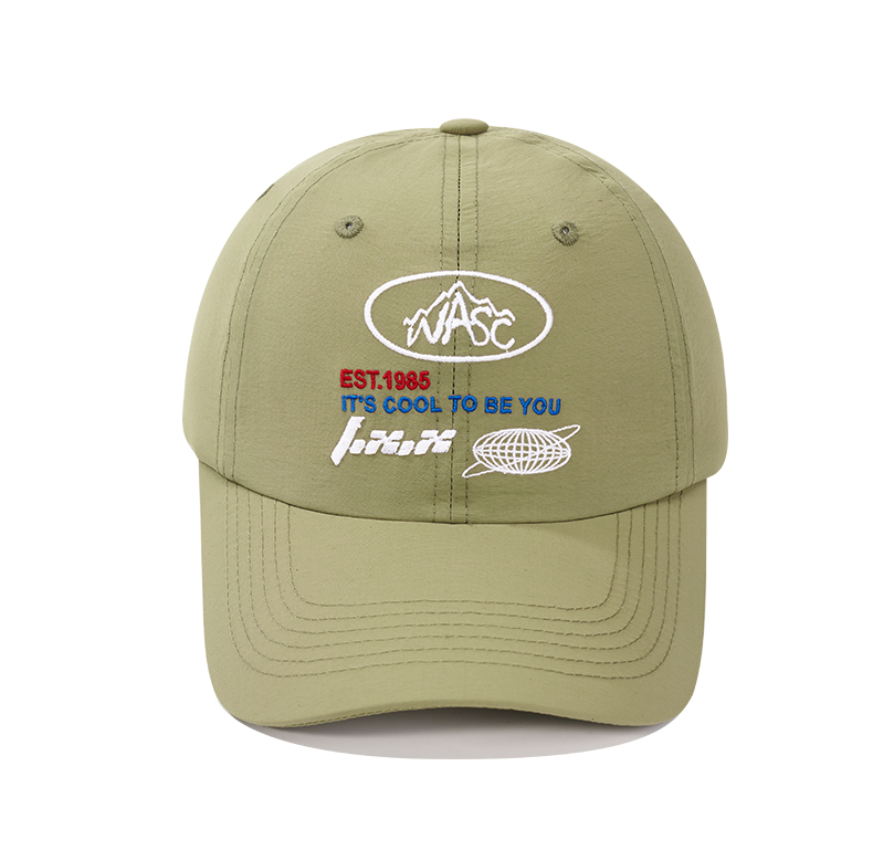 custom solid color embroidered quick dry waterproof uv protection baseball cap