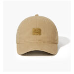custom garment washed chenille embroidered logo baseball cap