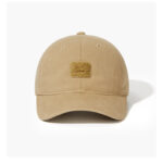 custom garment washed chenille embroidered logo baseball cap
