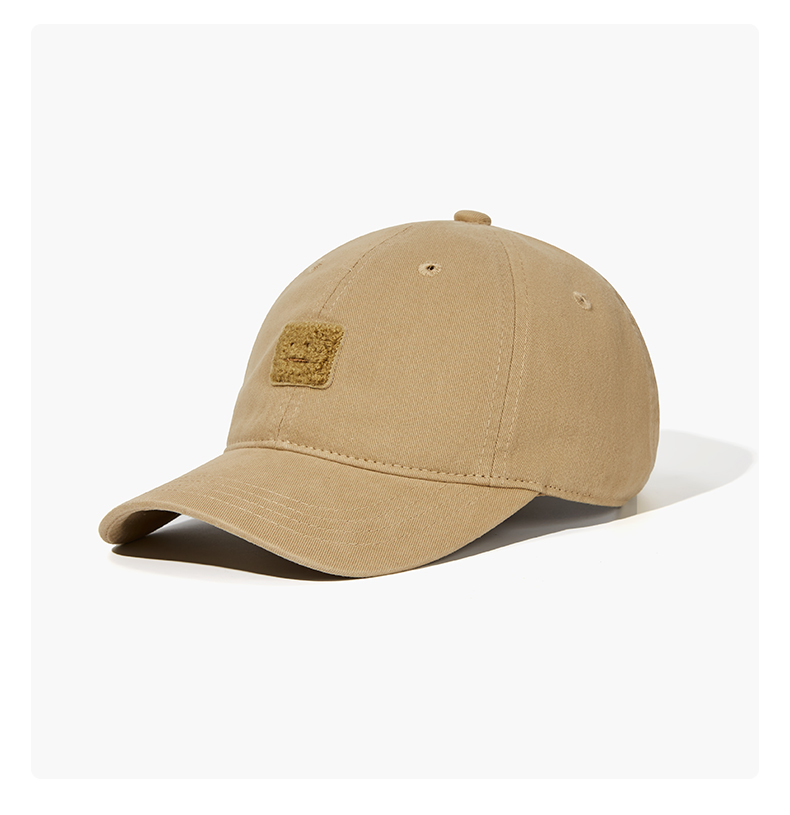 custom garment washed chenille embroidered logo baseball cap