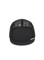 custom highly breathable mesh color block 5 panel cap