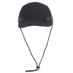 custom quick dry waterproof baseball cap with wind lanyard, uv protection, metal eyelets & breathable mesh