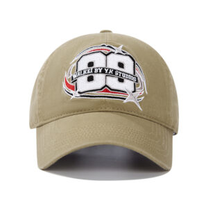 Custom Large Number Embroidery Baseball Cap