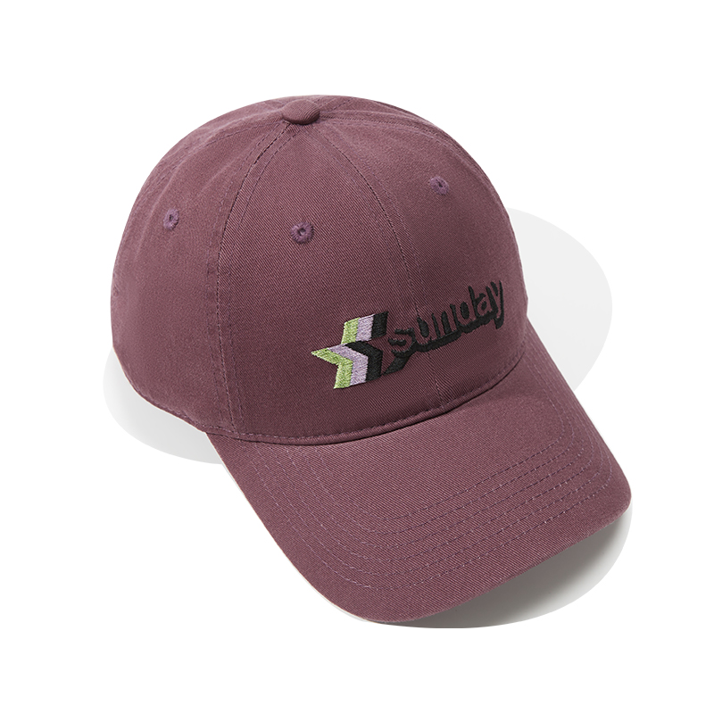 custom color contrast embroidered logo sun protection baseball cap