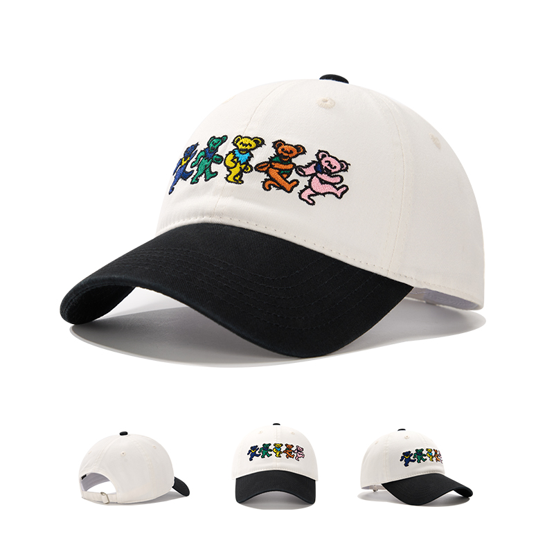 custom colorful embroidery baseball cap