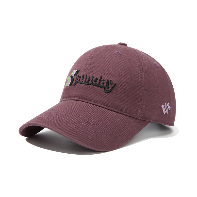 custom color contrast embroidered logo sun protection baseball cap