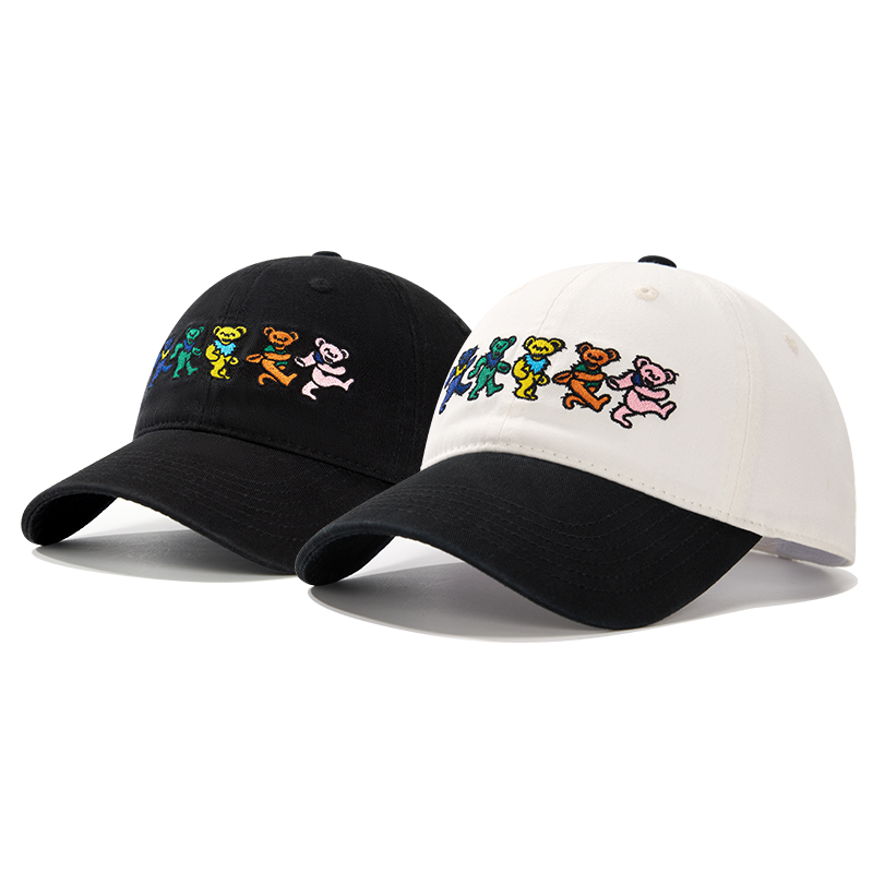 custom colorful embroidery baseball cap