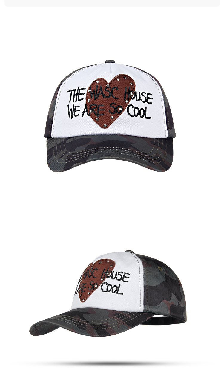 custom rhinestone embroidered baseball cap