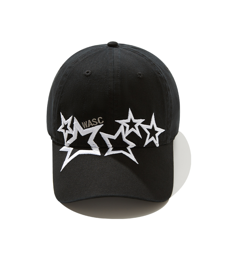 Custom Color Contrast Star Embroidery Baseball Cap