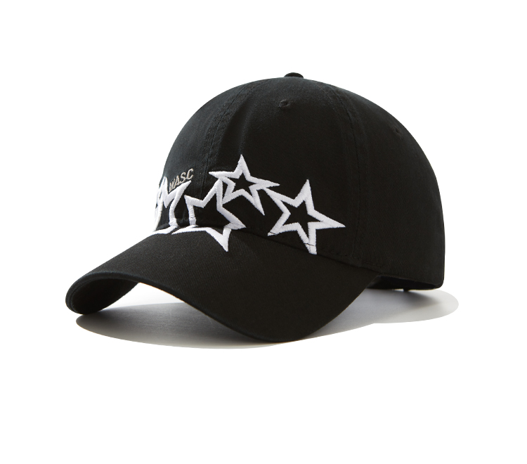 Custom Color Contrast Star Embroidery Baseball Cap