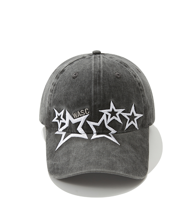 Custom Color Contrast Star Embroidery Baseball Cap