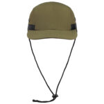 custom quick dry waterproof baseball cap with wind lanyard, uv protection, metal eyelets & breathable mesh