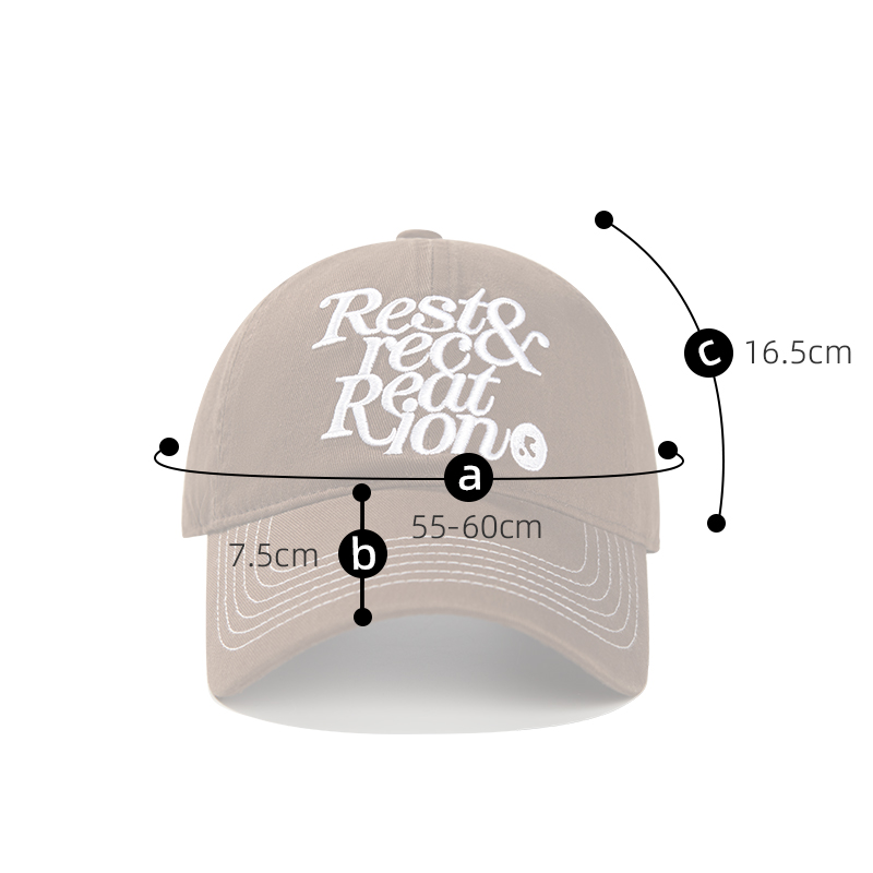 custom letter embroidery sun protection baseball cap