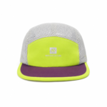 custom color block quick dry breathable mesh uv protection 5 panel cap