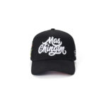 custom 5 panel cap with 3d embroidery