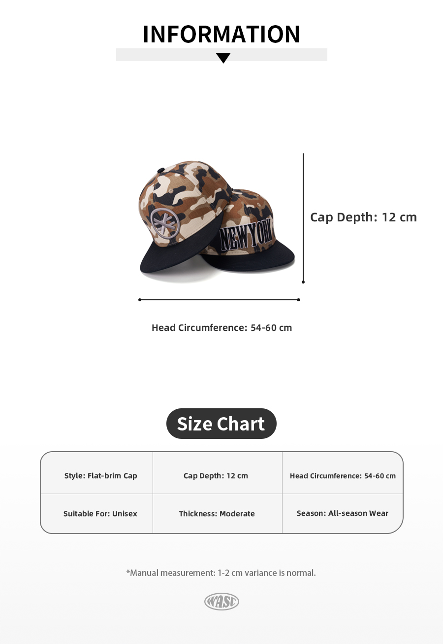 custom desert camo flat brim cap with flat embroidery