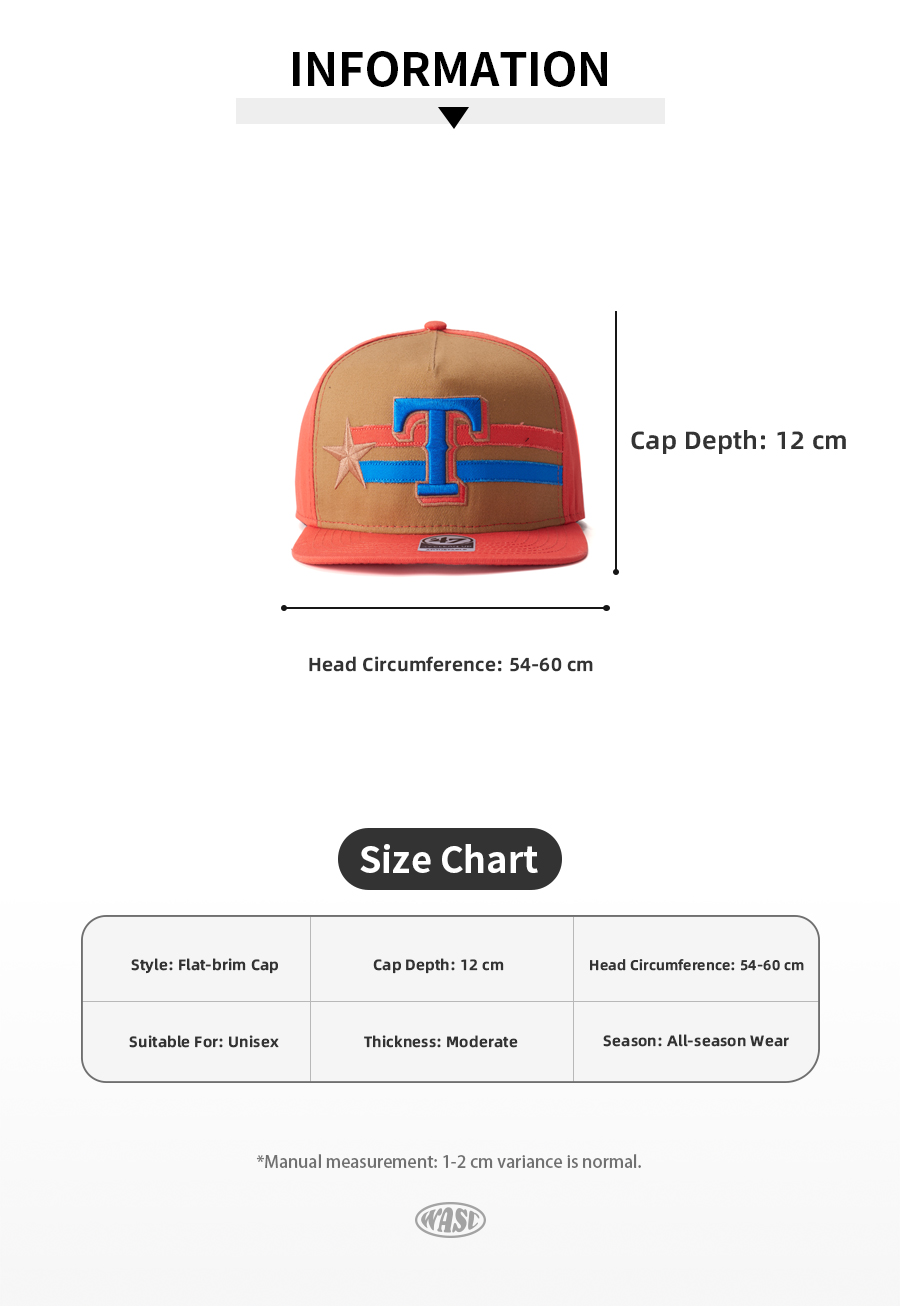 custom flat brim 5 panel cap with 3d embroidery
