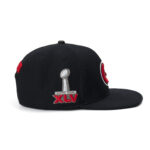 1. custom flat brim cap with 3d embroidery