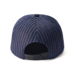 custom flat brim cap with 3d lion embroidery