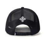custom foam front trucker cap with flat embroidery