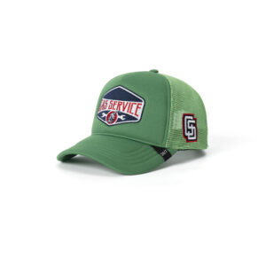 custom foam trucker cap with embroidery