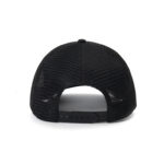 custom trucker cap with flat embroidery & rhinestones