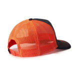 custom trucker cap with silicone patch