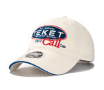 custom color contrast letter embroidered baseball cap