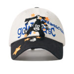 Custom Color Contrast Embroidered Baseball Cap