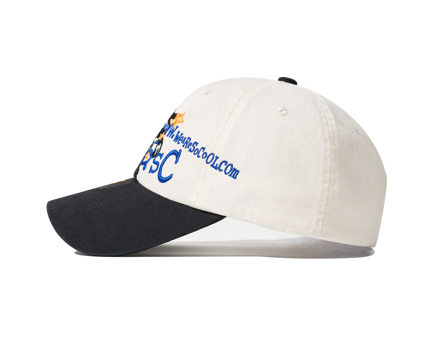 Custom Color Contrast Embroidered Baseball Cap
