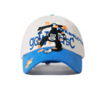Custom Color Contrast Embroidered Baseball Cap