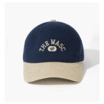 custom color block brim embroidered baseball cap