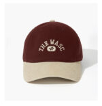 custom color block brim embroidered baseball cap