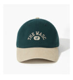 custom color block brim embroidered baseball cap