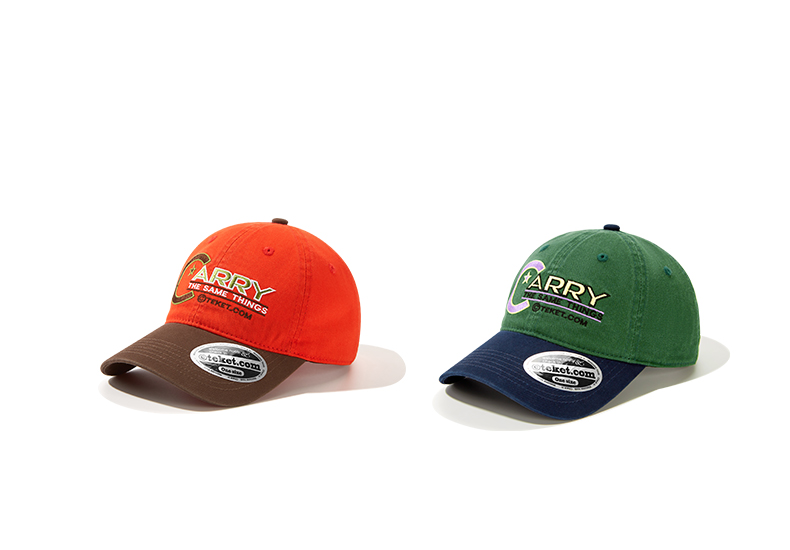 custom color contrast embroidered baseball cap
