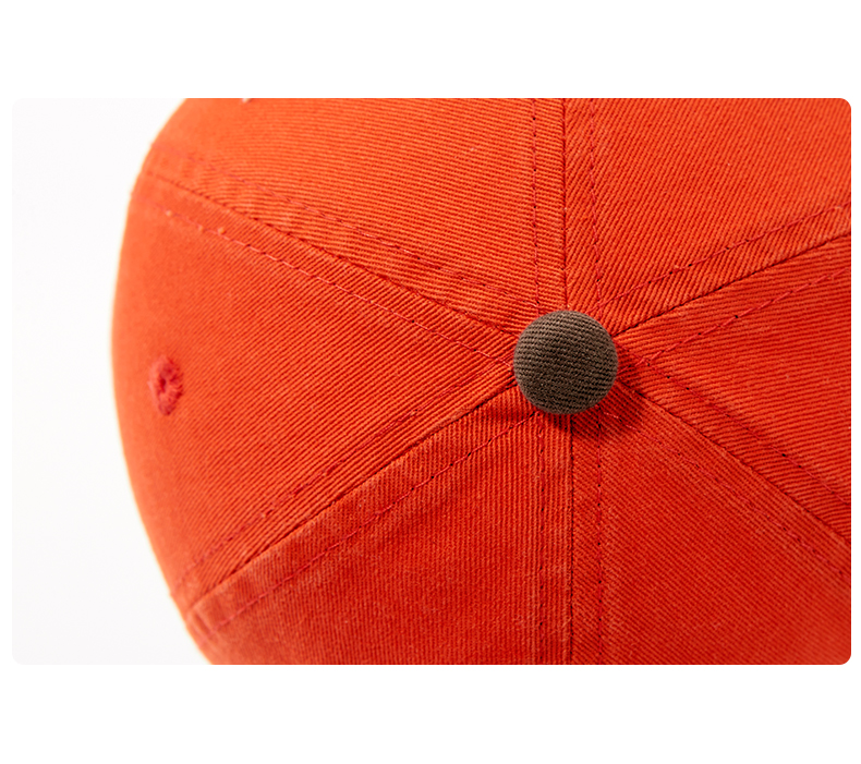 custom color contrast embroidered baseball cap