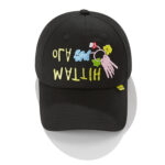 custom multi color embroidery sun protection baseball cap