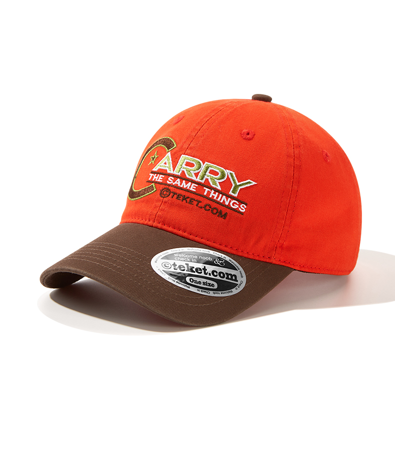 custom color contrast embroidered baseball cap