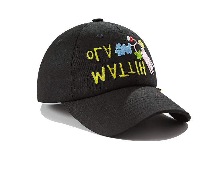 custom multi color embroidery sun protection baseball cap