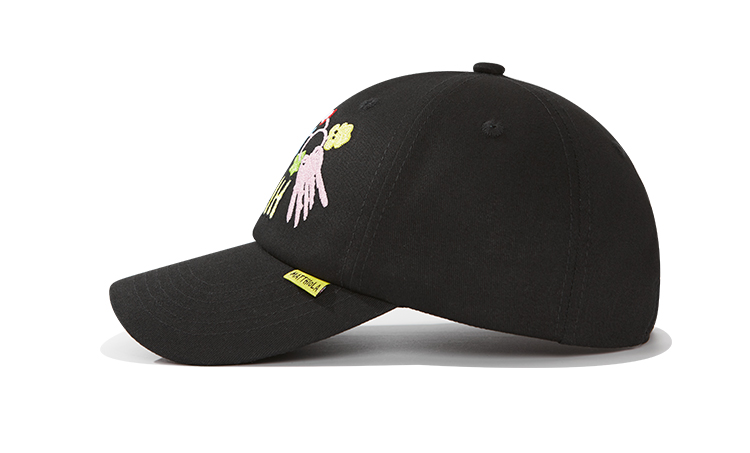 custom multi color embroidery sun protection baseball cap