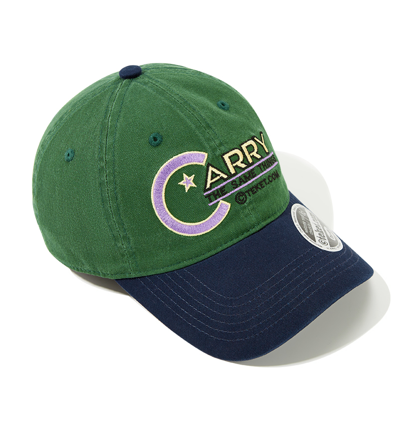 custom color contrast embroidered baseball cap