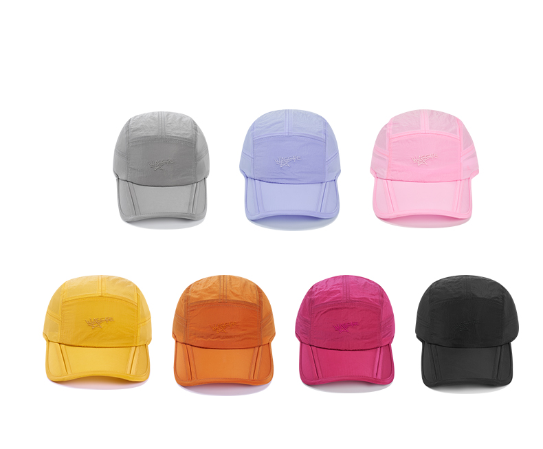 custom embroidered quick dry waterproof uv protection foldable baseball cap