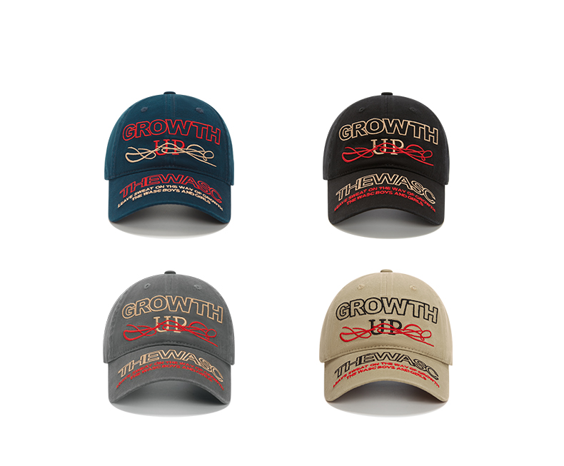 custom red yellow color contrast embroidery sun protection baseball cap
