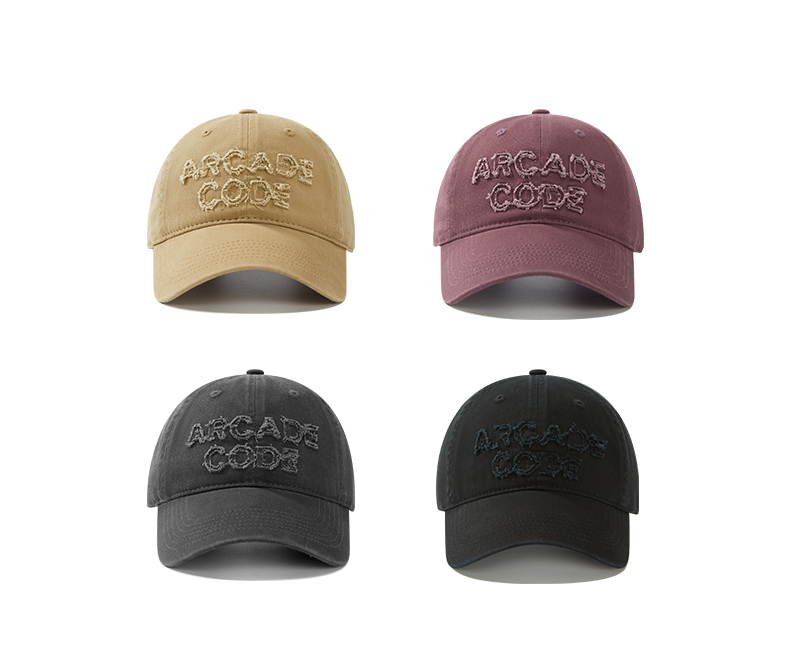 custom frayed distressed embroidered baseball cap
