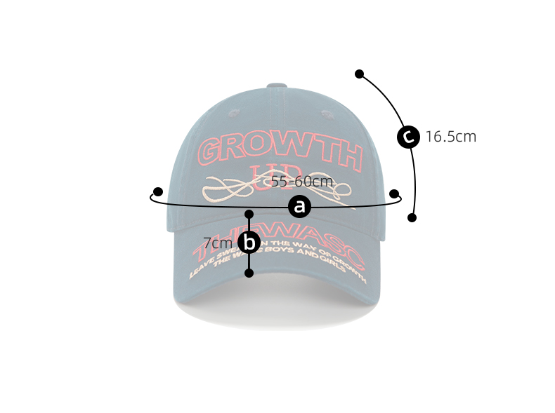 custom red yellow color contrast embroidery sun protection baseball cap