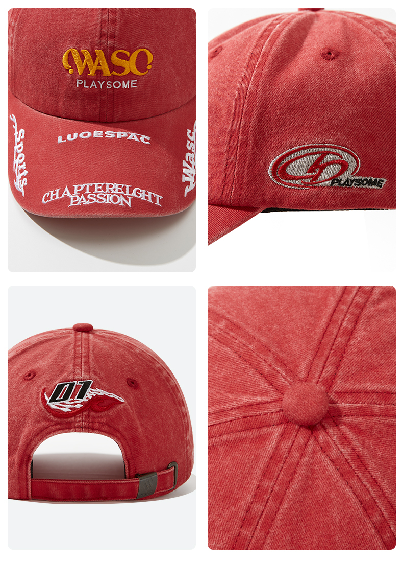 custom multi logo embroidery sun protection baseball cap
