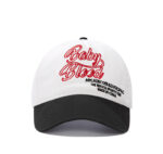 custom color block letter embroidery baseball cap