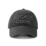 custom frayed distressed embroidered baseball cap