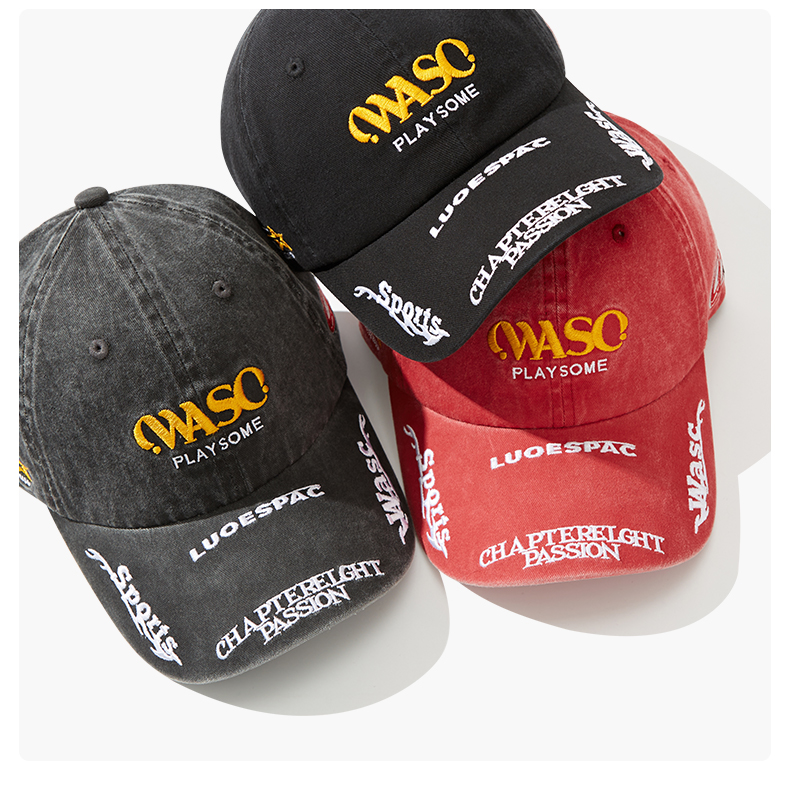 custom multi logo embroidery sun protection baseball cap